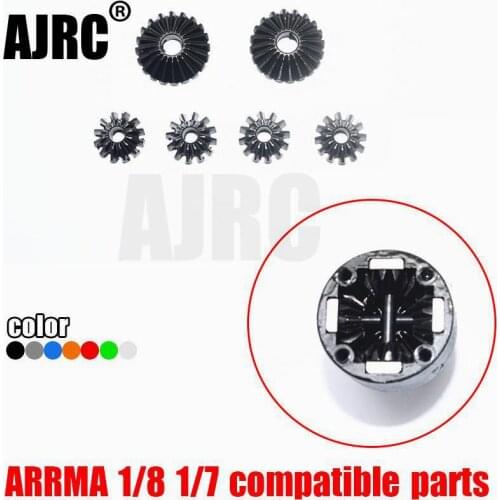 ARRMA KRATON/SENTON/TYOHON/TALION45# Hardened steel front, middle and rear compatible differential gear AR310436