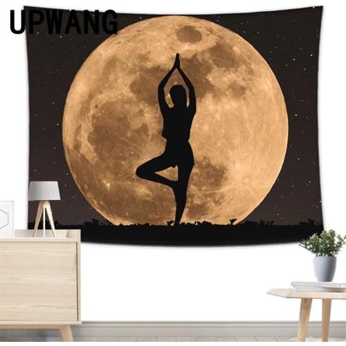 Yoga Tapestry Wall Hanging Sandy Beach Picnic Rug Camping Tent Sleeping Pad Home Decor Bedspread Sheet Wall Cloth