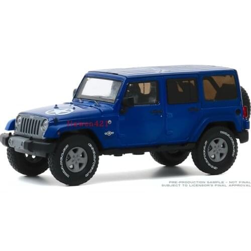 GreenLight 1:43 2013 Jeep Wrangler Ultd Freedom boutique alloy car toys for children kids toys Model original box