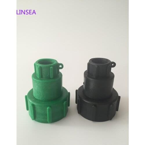 S60x6 Coarse thread IBC tank fittings plastic Garden Drain Connector Water Tank Adapter 1PCS