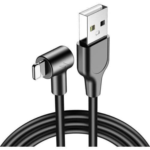 Data Cables Elbow Charging Cable for iPhone Data Cable Mobile Phone USB Charger Fast Charging Cables
