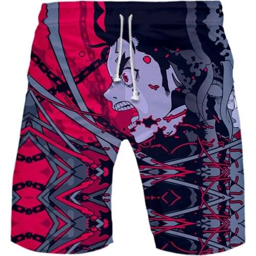 Classic Harajuku Style Dr. Stone Swimwear Swim Shorts Trunks Beach Board Shorts Swimming Pants Swimsuits Men Running Sports Suit