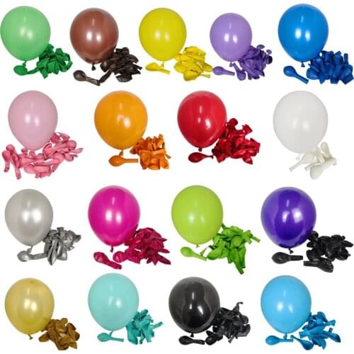 5/10/12inch Gold Black pink Latex Balloons Birthday Party Decorations Adult Wedding Decorations Helium Globos Baby Shower ballon