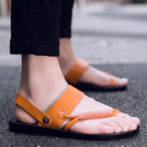 Sandalia Masculino Sandalias De Cuero Para Hombre Sandali Uomo Deportivas Sandale Ete Homme Sandals Outdoor