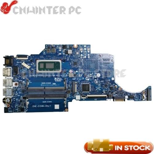 NOKOTION For HP 14-CF 14-CF0013DX Laptop Motherboard L33910-601 L33910-001 6050A3155301-MB-A01 SR3W0 i3-8130U CPU DDR4