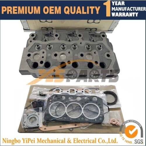 S3L S3L2 Engine New Cylinder Head + Full Gasket kit For Mitsubishi Excavator