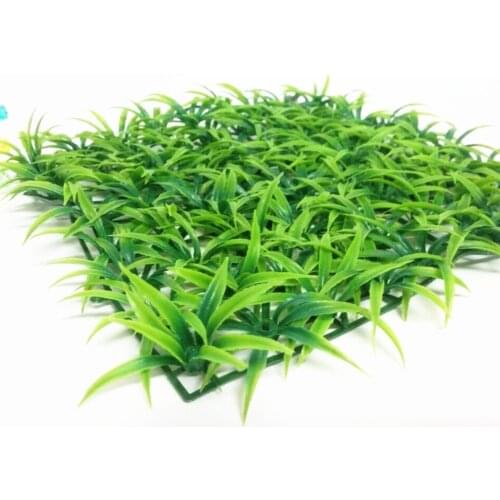 New Non-Toxic Plastic Square Artificial Grass Lawn Turf Grass Mat Greensward Decor