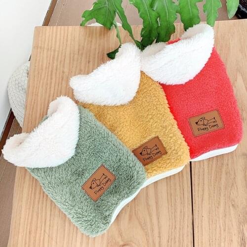 New Dog Pets Clothing Winter Cat Dog Hoodie Sweatshirt yorkshike terrier Pomeranian Clothing Outfit Poodle Bichon Schnauzer Coat