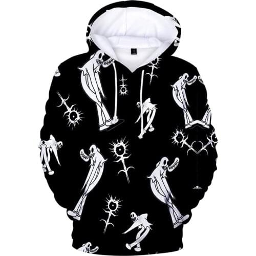 New Ghostemane Hoodies Men women Sweatshirts Hot Sale Harajuku Long Sleeve Clothes 2020 Ghostemane Sweatshirt Men/Women Clothes