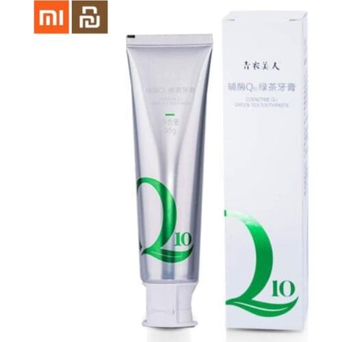 Original xiaomi youpin green tea toothpaste comprehensive protection of gums without preservatives toothpaste smart home