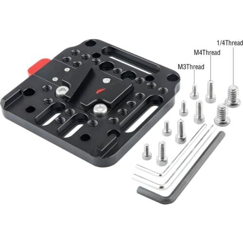 Camera Rig Battery Plate V-Lock Assembly Kit Quick Release Set Base on the Standard V-Lock Photo Camera Accessories