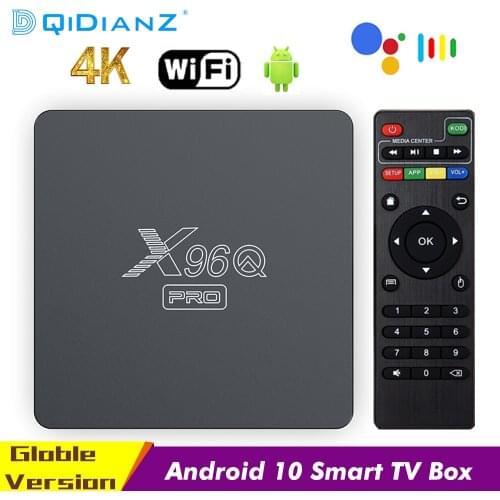X96Q PRO Smart TV BOX Allwinner H313 2.4G 5G Wifi Android 10 4K 1080P Media Player X96QPRO Set Top Box