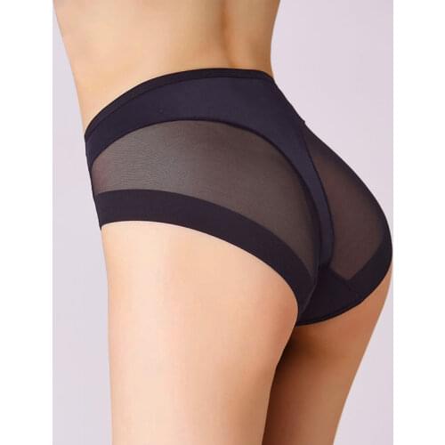 Waist Trainer Women Boyshorts Body Shaping Panties Female Pants High Elastic Control Briefs Seamfree Breathable Mesh Intimates