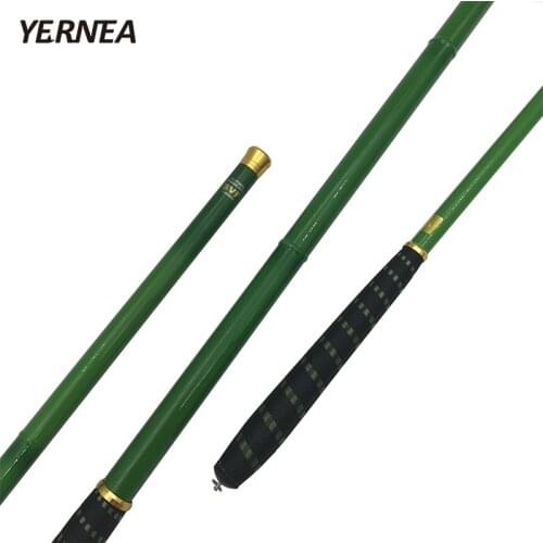 Carbon Fiber Fishing Pole Ultra-light Carp Rod Green Telescopic Fishing Rod 3.6M 4.5M 5.4M 6.3M 7.2M+3 Spare Top Tips Pesca