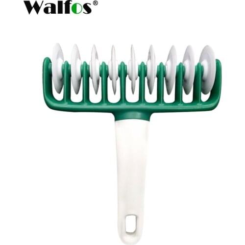 WALFOS Bread Embossing Dough Roller Lattice Bakery Roller Cookie Cutter Cooking Tools