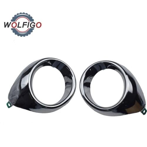 WOLFIGO Left Right Side Fog Light Trim for Lexus ES350 ES300h Base LX1039104 8148133040 LX1038104 8148233050
