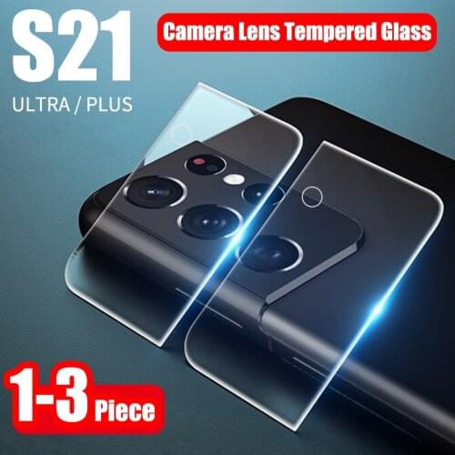 3Pcs Camera Lens Tempered Glass For Samsung Galaxy S21 Ultra S21 Plus 5G Camera Lens Screen Protector For Samsung A72 A52 Glass