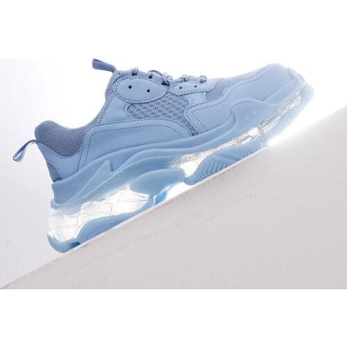 Womens Chunky Sneakers Thick Bottom Platform Vulcanize Shoes Fashion Breathable Casual Running Shoe for Woman Female Dad Shoes