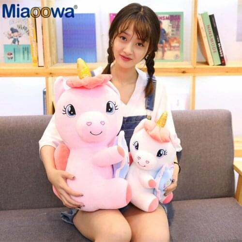 1pc 35cm Cute Unicorn Star Shape Fabric Soft And Comfortable As A Pillow For Children As A Birthday Present