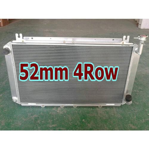 4ROW Aluminum Radiator for FORD Maverick DA Nissan Patrol Safari GQ Y60 4.2L TB42S TB42E I6 PETROL MT 1987-1998 89 90