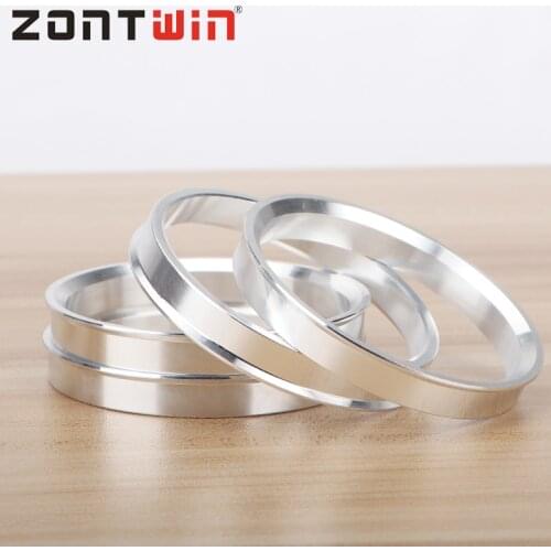 4pieces/set Wheel Hub Centric Rings 108-78.3 108-78.1 108-100.7 108-116.7 108-122.5mm Aluminium Alloy Wheel hub rings for Car