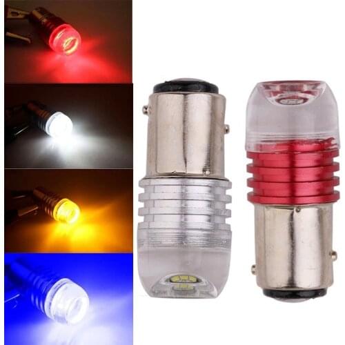 BAY15D 1157 LED Flashing Strobe Light Brake Lamp License Plate Door Bulb Signals Light Tail Lights