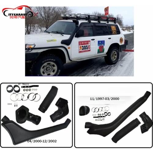 CITYCARAUTO GU PATROL WAGON Y61 LLDPE EXTERIOR AUTO PARTS AIR INTAKE PARTS PIPE SNORKEL FIT FOR NISSAN GU PATROL WAGON Y61