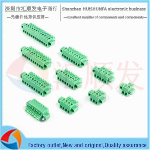 KF2EDGKM-3.81/plug with ear 300V/8A 3.81mm pitch plug-in terminal