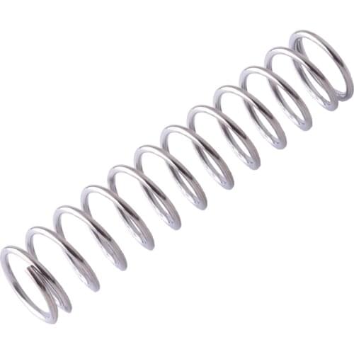 Wire Dia 1mm Stainless Steel Compression Spring OD 7mm Pressure Spring Length 5mm - 305mm