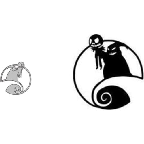 Metal Cutting Dies Ghost Circle Stencils for DIY Scrapbooking Photo Album Embossing New 2021