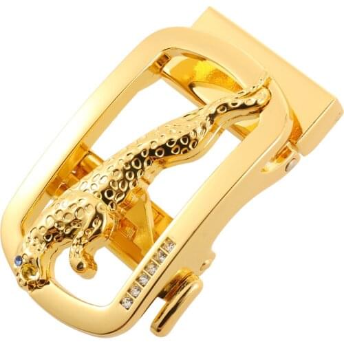 New Personality Leopard Belt Buckle Belt Buckle Alloy Automatic Buckle LY136-23958