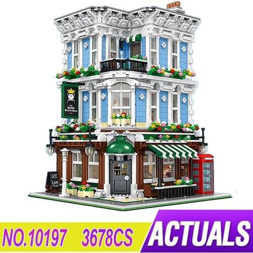New Modular Building 10197 The Queen Bricktoria Compatible MOC-28774 Model Blocks Bricks Educational Toy Christmas Gifts