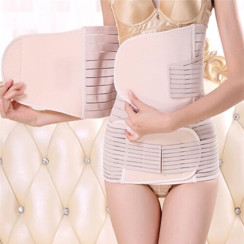 New Women Waist Trainer Belt Belly Band Belts Body Shaper After Birth Slim Belt Corset Postpartum Tummy Trimmer Body Fat Burne