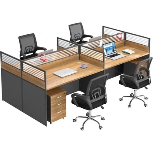 Office furniture, one-line desk combination screen partition office furniture