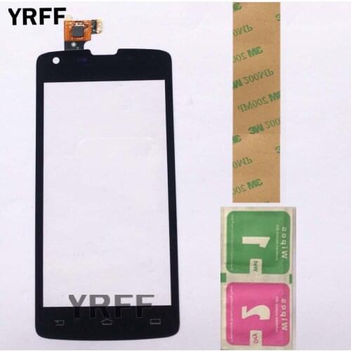 4.7'' Touch Screen Panel For Philips W8510 Touch Screen Glass Digitizer Panel Touch Screen Front Glass Lens Sensor 3M Glue