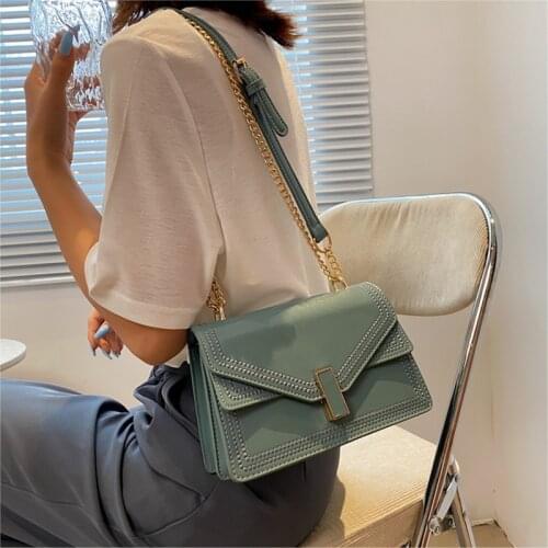 Luxury Doctor Bags Blue/Red Designer Brand Sewing-thread Large Chain Shoulder/Crossbody Bags Leather Lady Womens Handbags