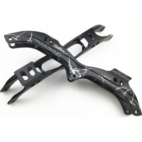 Powerslide Chassis Inline Speed Skating Frame Base for Skate Shoes 3*125 Mounting Distance 195mm / 3X110 150-165mm Wheels CNC