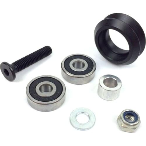 SWMAKER Dual V Delrin Wheel kit/set - V Slot Linear Extrusion - 3D Printer RepRap OX CNC machine parts