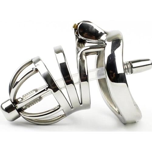 Chastity Device 1.77 inches and 2.28 inches Stainless Steel Chastity Cage