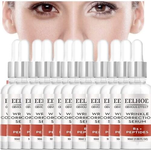 EELHOE Facial Serum Shrink Pore Tightens Skin Refining Whitening Anti-wrinkle Fade Whrink Serum Moisturizing Facial Care TSLM1