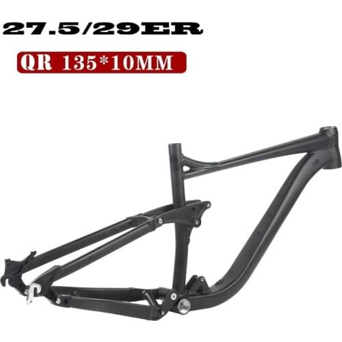Manufacturer tracker aluminum alloy soft tail frame full shock absorption mountain frame XC off-road 27.5 er frame29
