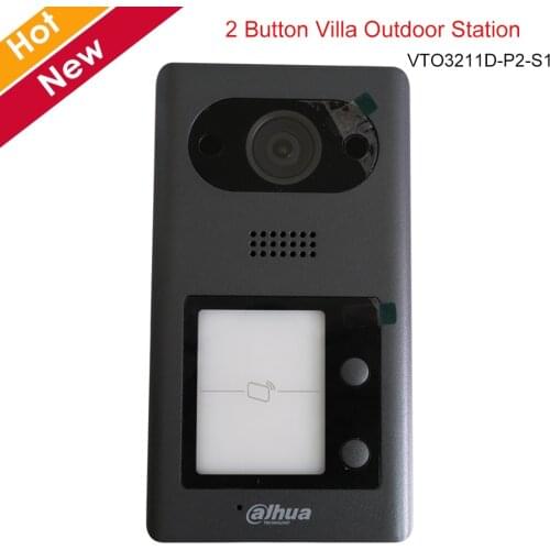 Dahua Video Intercoms IP 1 2 4 Button Villa Outdoor Station VTO3211D-P P2 P4 Optional 2MP HD CMOS camera ICR Night vision Voice