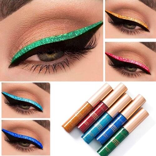 Waterproof Liquid Glitter Eyeliner Shiny Long Lasting Eyeshadow Makeup Tools