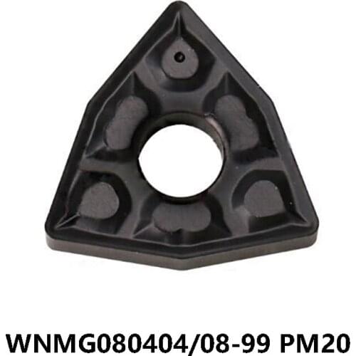 WNMG0804 WNMG080404-99 WNMG080408-99 PM20 Carbide Inserts Turning Tools CNC Cutter WNMG 080404 080408 10pcs/box Original