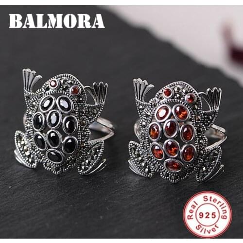 BALMORA Women's Gold Rings
