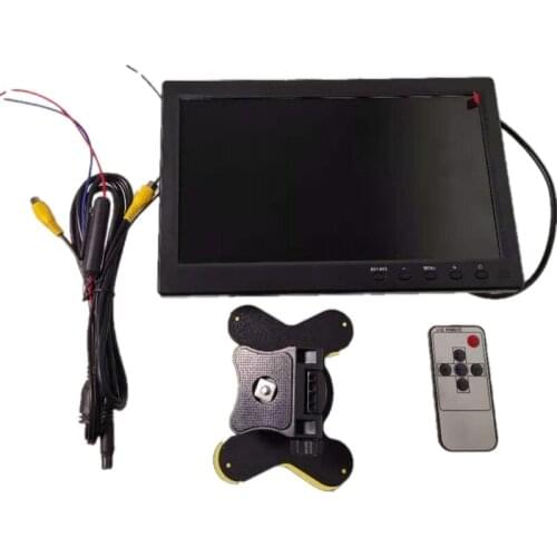 DC12V-24V 800x480 Digital Panel 10.1 Inch TFT LCD Car Monitor with 2AV Connector