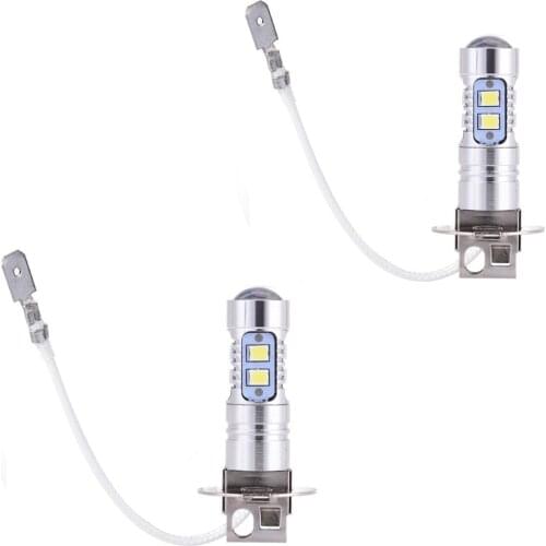 H3 LED Car Marker Light Parking Lamp Wedge Turn Signal Fog Bulb White Indicator Instrument LED