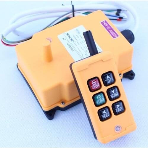 HS-6 Hoist crane remote control wireless radio Uting remote control 380VAC 220VAC 36VAC 12VDC-24VDC
