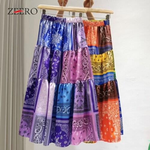 Женские юбки миди Huan-Qing China At AliExpress