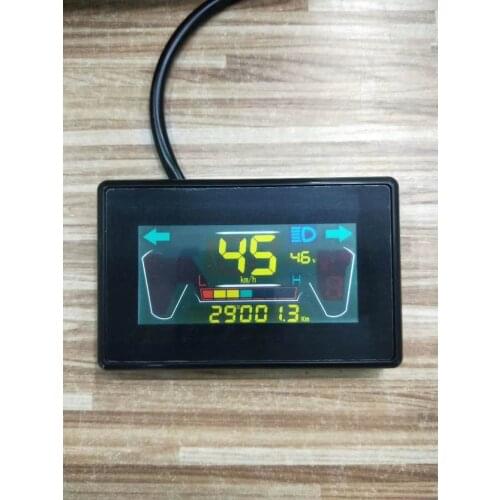 24v36v48v Lcd Display Speedometer Battery Level Indicator ODOMETER Dashboard For Scooter Electric Bicycle MTB TRICYCLE Atv PART